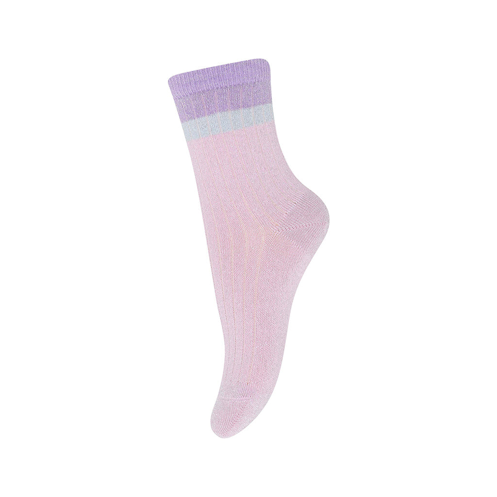 Norma Glitter Socks - Fragrant Lilac