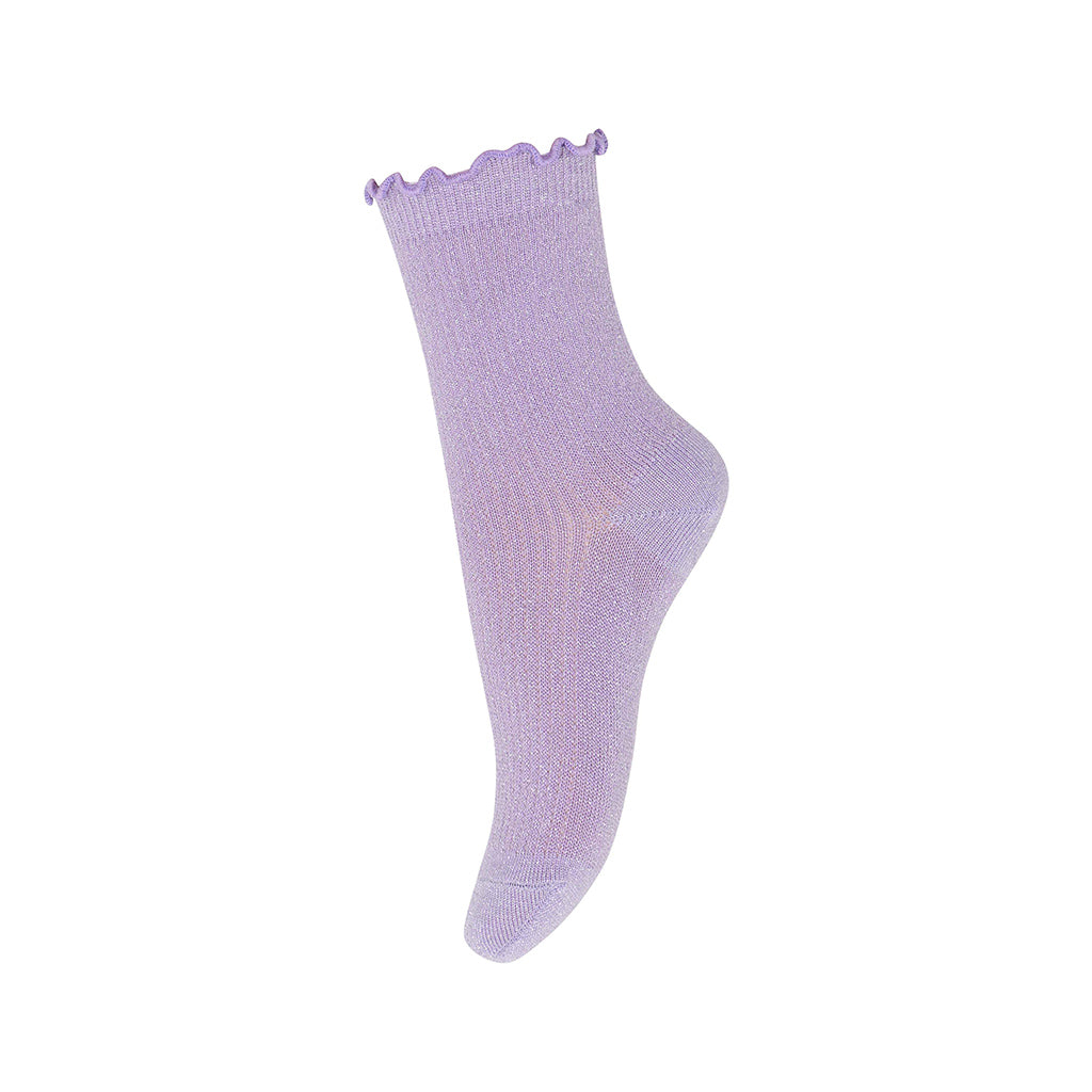 Dorris Glitter Socks -  Lilac