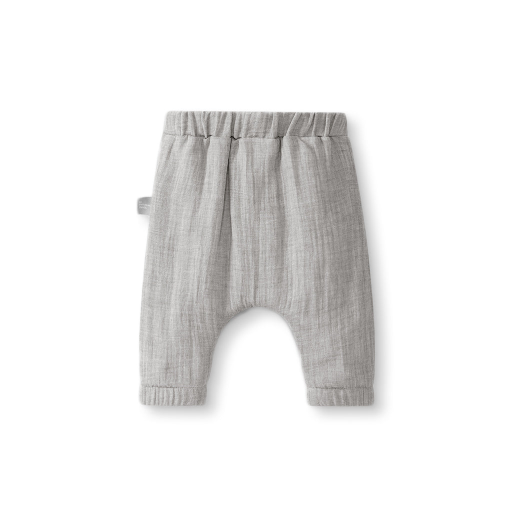 Muslin Winter Pants - Light  Grey